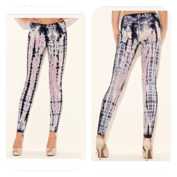 GUESS BRITTNEY ANKLE SKINNY TIE-DYE JEANS SIZE 26 - Picture 1 of 7